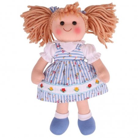 Bigjigs - Мека кукла Кристин - 34 см BJD031