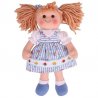 Bigjigs - Мека кукла Кристин - 34 см BJD031
