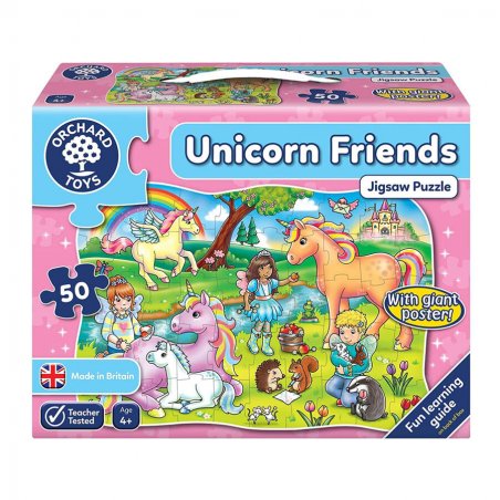 Orchard Toys - Приятели еднорози - пъзел