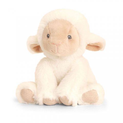 Keel Toys - Екологична плюшена играчка - Агънце, 14 см SE6725
