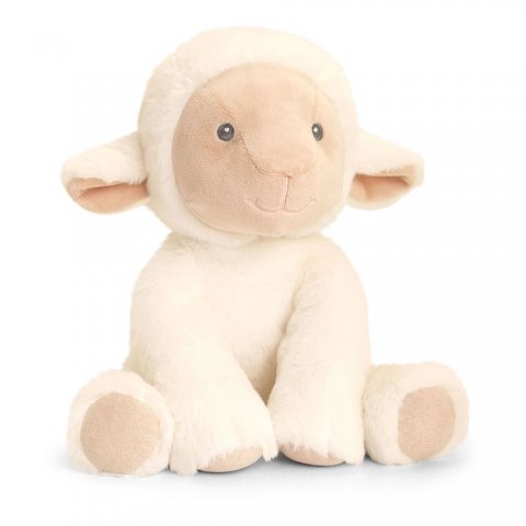 Keel Toys - Екологична плюшена играчка - Агънце, 25 см SE6726
