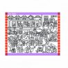 Melissa&Doug - Творчески комплект за оцветяване със стикери - Из Града