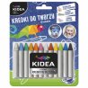 Kidea - Пастели за лице 12 цвята