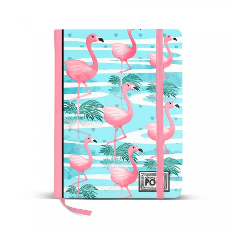 Karactermania - OMP! Бележник с ластик 14x21 см Florida