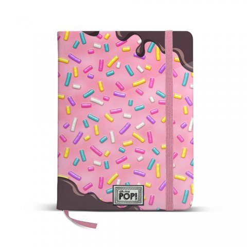 Karactermania - OMP! Бележник с ластик 14x21 см Sprinkles