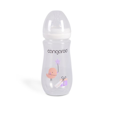 Cangaroo  -  Пластмасово шише 300ml Birdy Blu C0563 розов