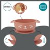 Babymoov - Комплект силиконова купичка с вакуум и лъжичка TAST'ISY, теракота