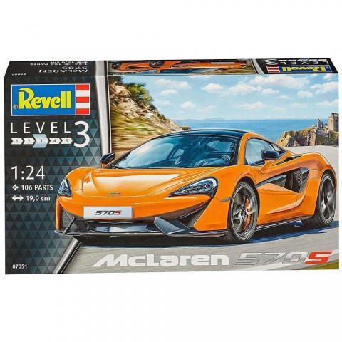 Revell - Сглобяем модел Спортен автомобил McLaren 570S R07051