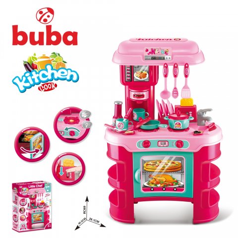 Buba  -  Детска кухня Buba Kitchen Cook  008-908, Розова