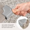 Reer  -  Меки протектори за ъгли Reer 82031, 4 броя, сиви