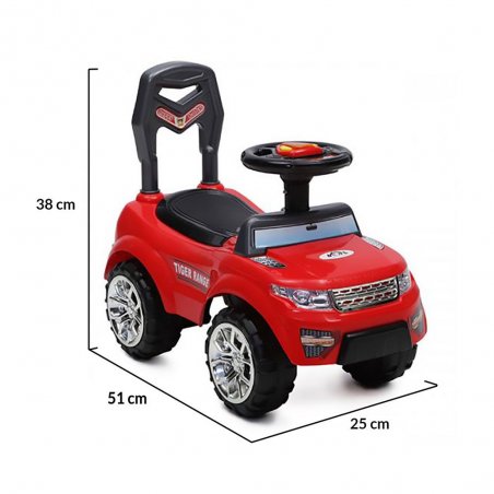 Moni  -  Детска кола за бутане Tiger range Q05-2 червен