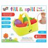 Galt Toys - Бебешка кошница с плодове 1005410