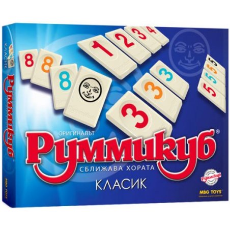 MBG Toys - Настолна игра Руммикуб Класик