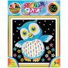 Sequin Art - Изкуство с пайети за 60 минути, Бухалче