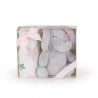 Cangaroo  -  Бебешко одеяло 90/75 cm с играчка Elephant pink