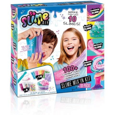 Canal Toys - Комплект слайм 10 цвята