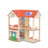 Moni toys  -  Дървена къща за кукли Elly