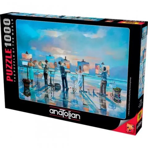 Anatolian - Пъзел Рисуване на буря, 1000 части
