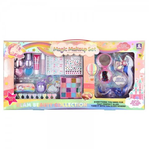Комплект детски гримове Raya Toys Еднорог, 15 части