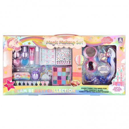 Комплект детски гримове Raya Toys Еднорог, 15 части