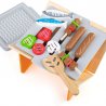 Bigjigs - Дървени играчки за готвене - Барбекю