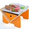 Bigjigs - Дървени играчки за готвене - Барбекю