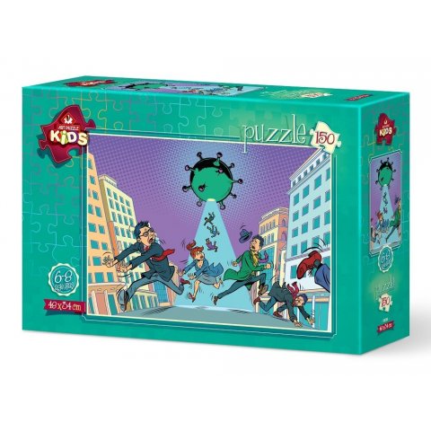 Детски пъзел Art Puzzle 150 части Вирусът атакува