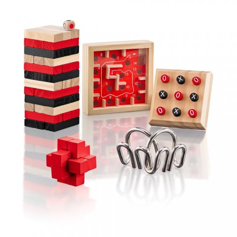 Popular - Комплект мини игри, 5 в 1