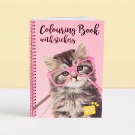 Studio Pets - А4 Книжка за оцветяване със стикери, Котето Пейдж