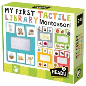 Headu - Образователна игра, Моята първа тактилна библиотека, Монтесори