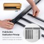 Reer  -  Универсална преграда за врата/стълби с пробиване Reer 46141, Черна