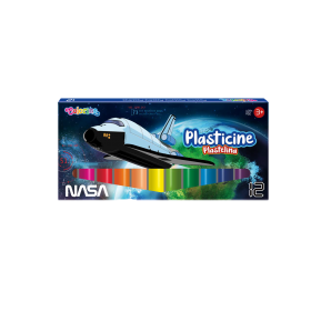 Пластилин 12 цв. Nasa Colorino