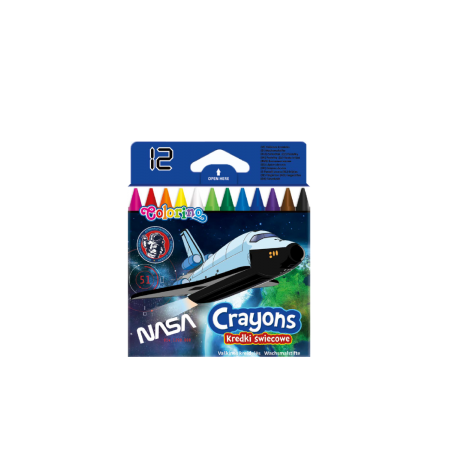 Пастели 12 цв. Nasa Colorino