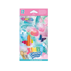 Цветни моливи Jumbo Dreams Colorino
