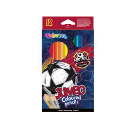 Цветни моливи Jumbo Football Colorino