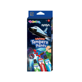 Темперни бои 12 цв. Nasa Colorino