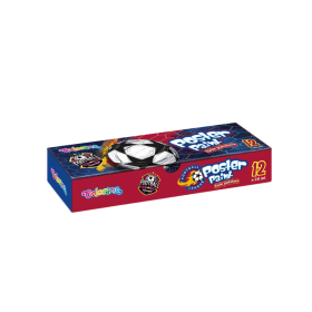 Темперни бои в бурканчета 12 цвята Football Colorino