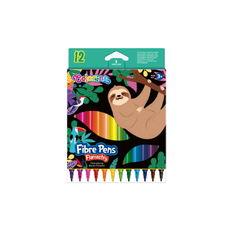 Флумастери 12 цв. Wildkid Colorino