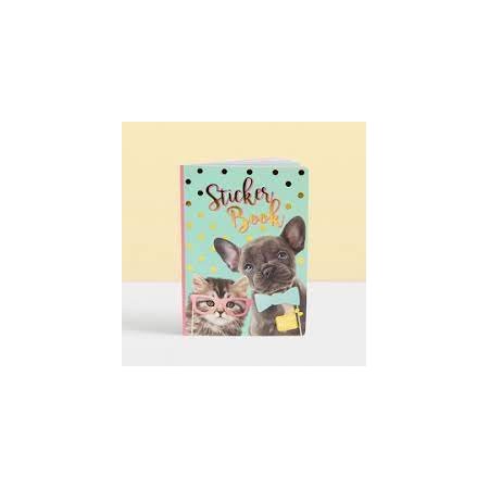 Studio Pets - А5 Книжка със стикери с кученцето Биби и котето Пейдж