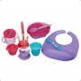 Стартов комплект за хранене лилав Vital Baby
