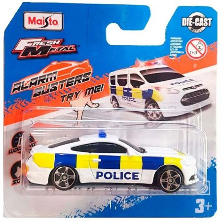 Maisto - ALARM BUSTER Кола Police със Звуци 1:72 85033