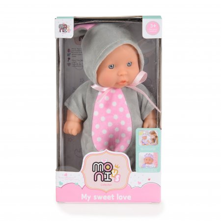 Moni toys  -  Кукла 20cm Bunny Grey 6129