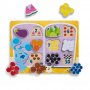 Дървен пъзел - Храна в хладилника - Blues Clues - You! - Melissa - Doug