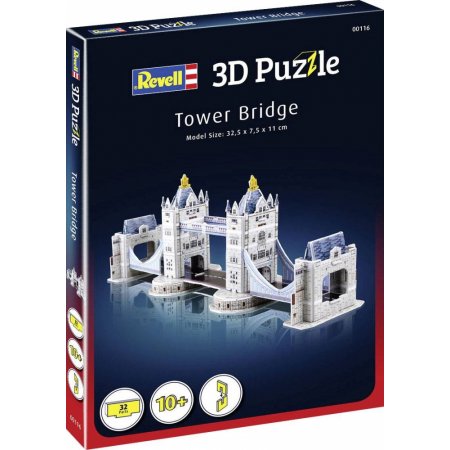 Мини пъзел, Revell, Тауър Бридж 3D, 32 части
