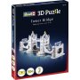 Мини пъзел, Revell, Тауър Бридж 3D, 32 части