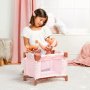 Детска играчка, Battat, Сгъваема кошара за кукли Lulla Baby 14", 33 х 15.24 х 12.7 см, Розов