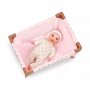 Детска играчка, Battat, Сгъваема кошара за кукли Lulla Baby 14", 33 х 15.24 х 12.7 см, Розов