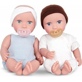 Комплект кукли, Battat, Lula Baby 14" Близнаци, 2 броя