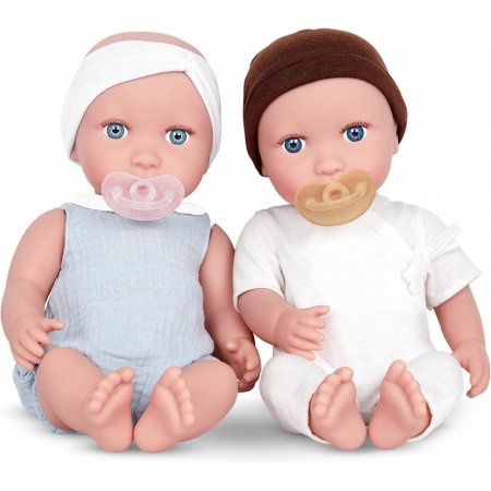 Комплект кукли, Battat, Lula Baby 14" Близнаци, 2 броя