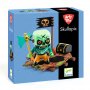 Djeco - Фигурка пирата скелет на сал DJ06841